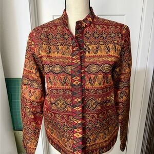 August Max Red Long Sleeve jackets